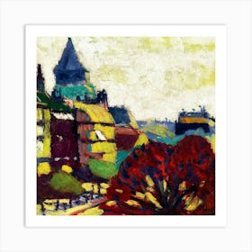 Paris Cityscape Art Print