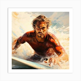 Surfer 8 Art Print