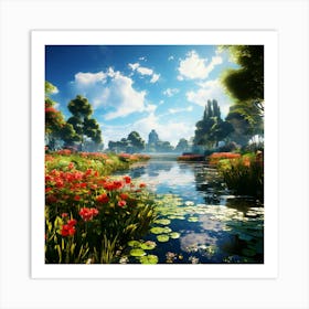 Water Lily 4 Art Print