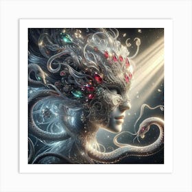 Ethereal Woman 6 Art Print