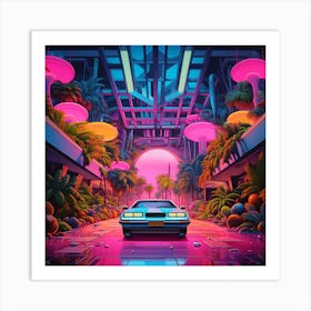 Futuristic City Art Print