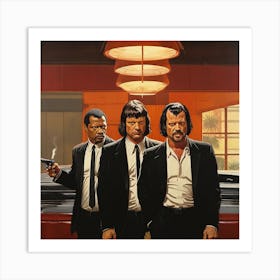 Pulp Fiction print Art Print