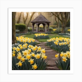 Daffodils 14 Art Print