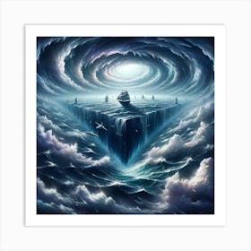 Bermuda Triangle Art Print