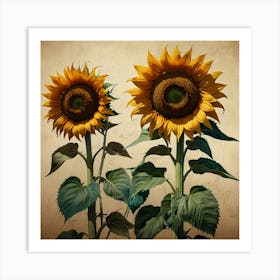 Sunflowers 23 Art Print