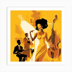 Jazz Music Art Print