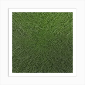 Grass Flat Surface For Background Use (87) Art Print