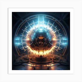 Proton fusion 7 Art Print