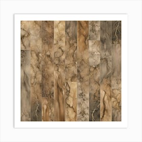 Marble Floor Art Print