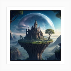 Castle In The Sky Art Print