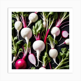 Radishes 50 Art Print