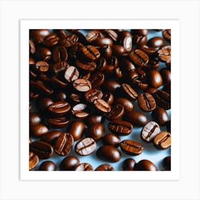 Coffee Beans Art Print