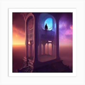 Clock Tower Art Print