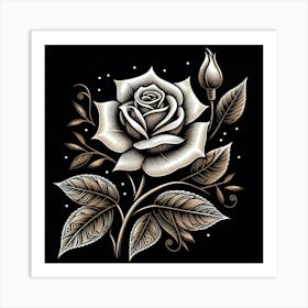 Rose 3 Art Print