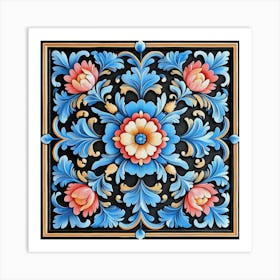 Floral Painting Art 3 Art Print