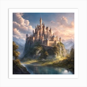 Fairytale Castle 14 Art Print