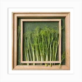 Dill frame 1 Art Print