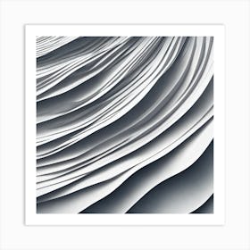 Abstract Wave 3 Art Print