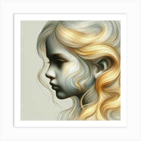 Portrait Of A Girl 23 Art Print