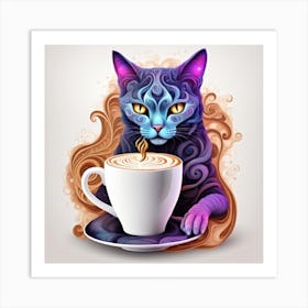 Catfeine1 Art Print