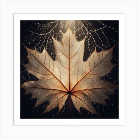 Maple Leaf 1 Art Print