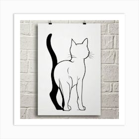 Cat Print 1 Art Print