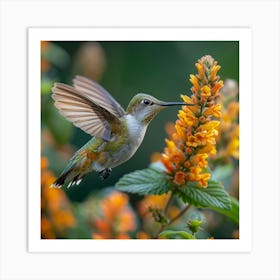 Hummingbird 1 Art Print