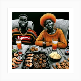 Supreme Grilling Art Print