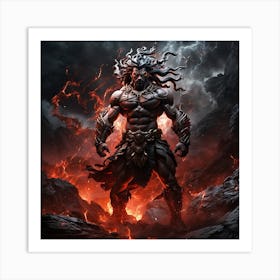 Awakened Warrior Art Print