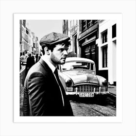 London Gangster Streets of London Art Print