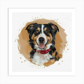 Australian Shepherd 1 Art Print