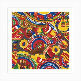 Mexican Fiesta Art Print