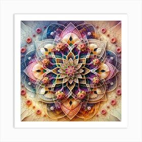 Mandala 99 Art Print