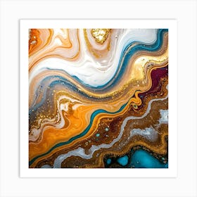 Abstract Abstract Painting 5 Art Print
