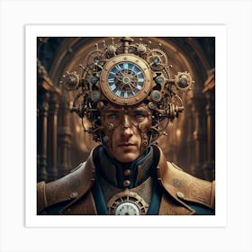 The Clockwork Man Art Print