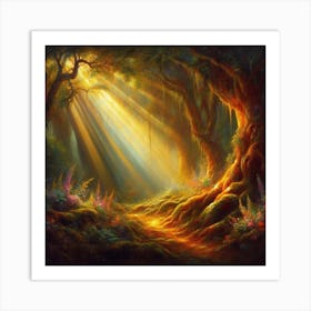 Forest Path 2 Art Print