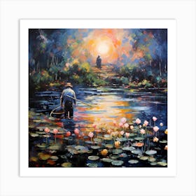 Lyrical Reflections in Colour Art Print