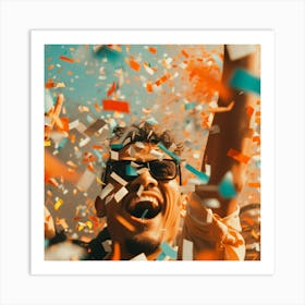 Confetti Party 2 Art Print