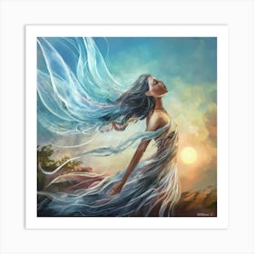 Angel Wings Art Print