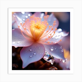 Best Moment Miki Asai Macro Photography Close Up Hyper Detailed Trending On Artstation Sharp Fo Art Print