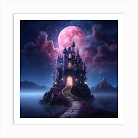 Fairytale Castle Art Print