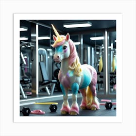 Leonardo Phoenix 10 A Majestic Unicorn With A Shimmering Coat 1 Art Print