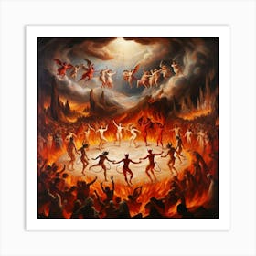 Devil'S Dance Art Print