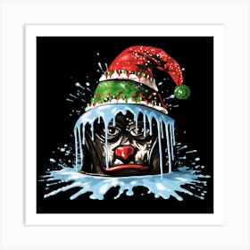 Santa Hat 2 Art Print