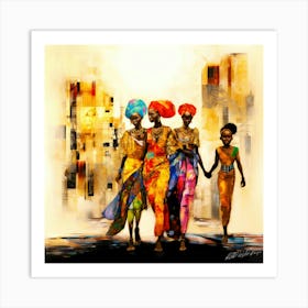 Family Pride - Unity Four Art Print