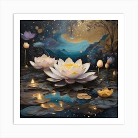 Lotus Art Print