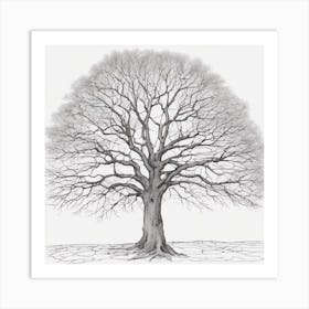 Bare Tree 1 Art Print