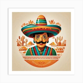 Mexican Man 9 Art Print