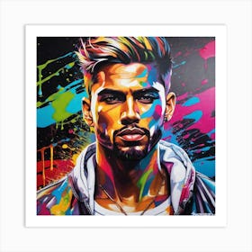 Portrait Of A Man 1 Art Print