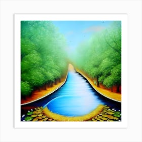 Beautiful Artistic Painting (4) (1) Art Print